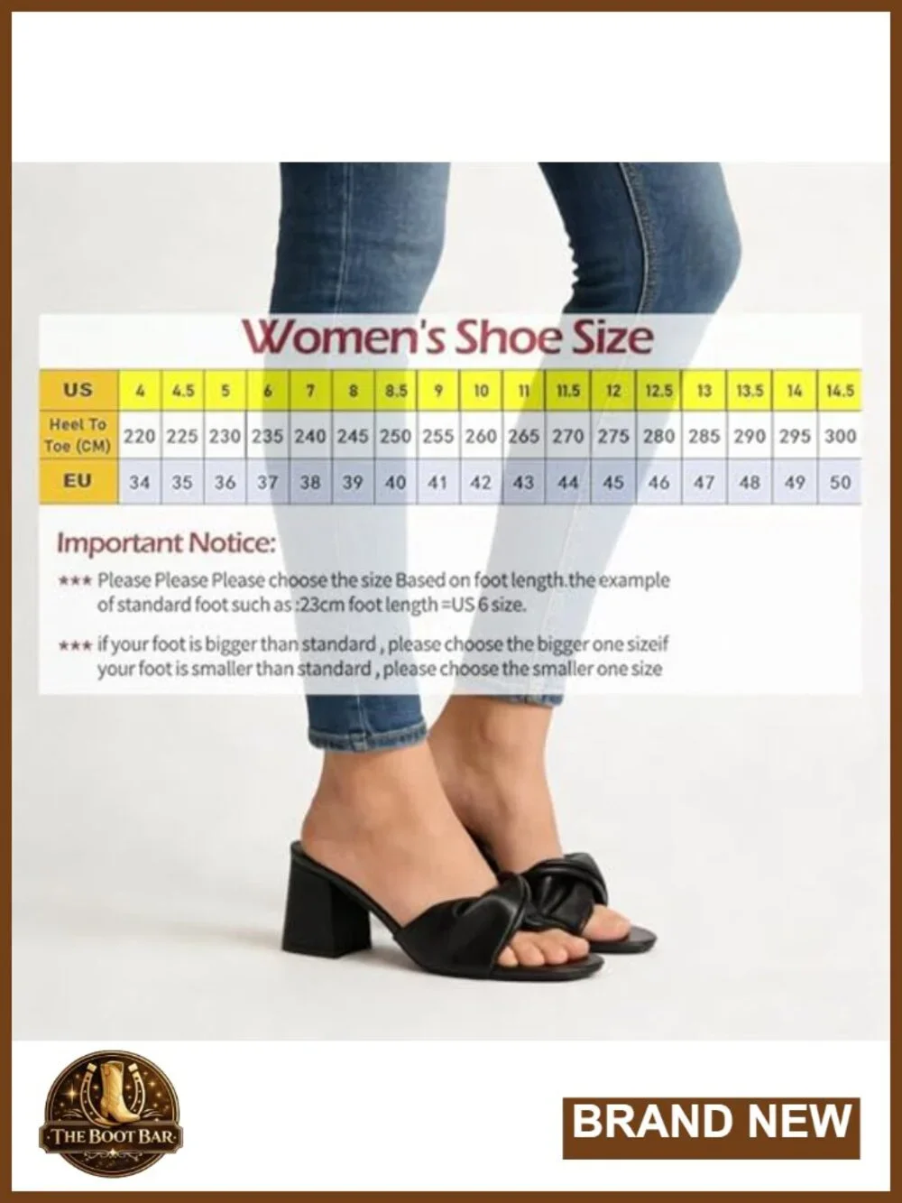 Women's Open Toe Slip On Chunky Block Heel Slide Sandals Comfortable Casual